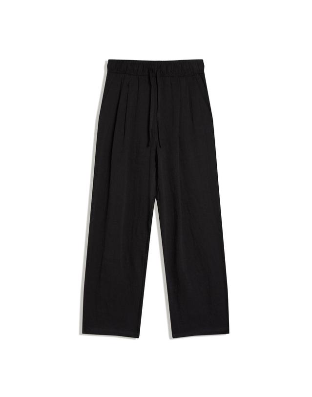 버쉬카 버쉬카 루스핏 와이드 배기 팬츠 남성 0995/721 BLACK 블랙 착용컷