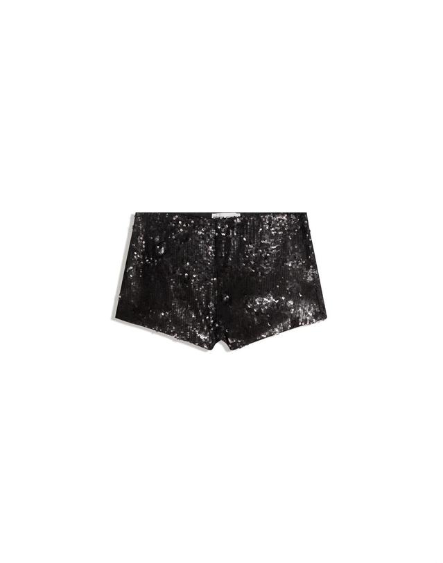 버쉬카 버쉬카 글리터 시퀸 미니 쇼츠 8349/662 BLACK 블랙 착용컷