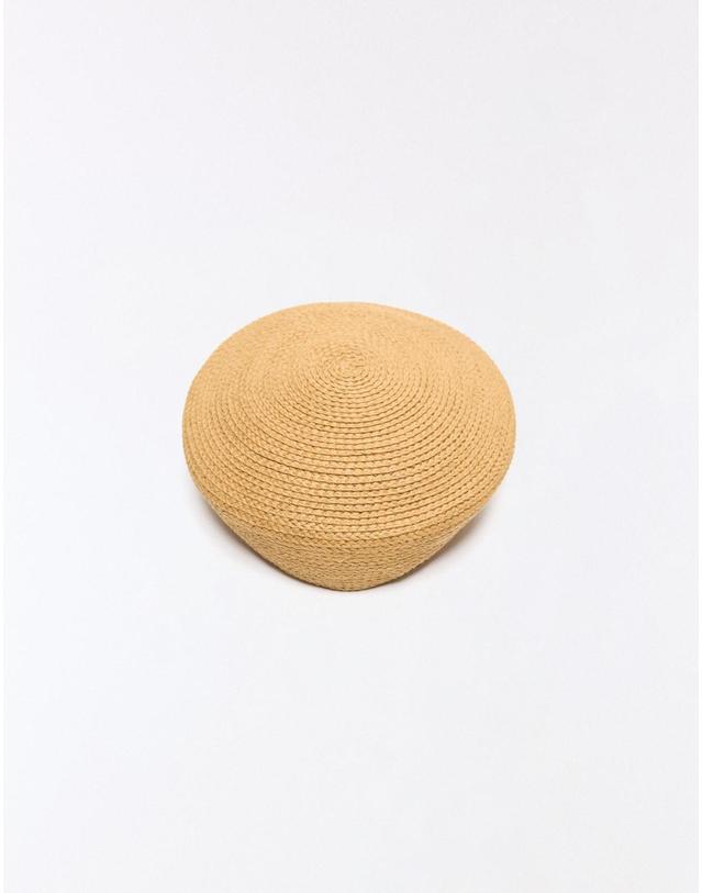 버쉬카 버쉬카 러스틱 크로셰 필박스 모자 0756/702 SAND 베이지 착용컷