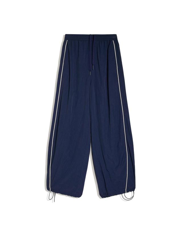 버쉬카 버쉬카 테크니컬 와이드 파라슈트 팬츠 2598/710 NAVY 네이비 착용컷