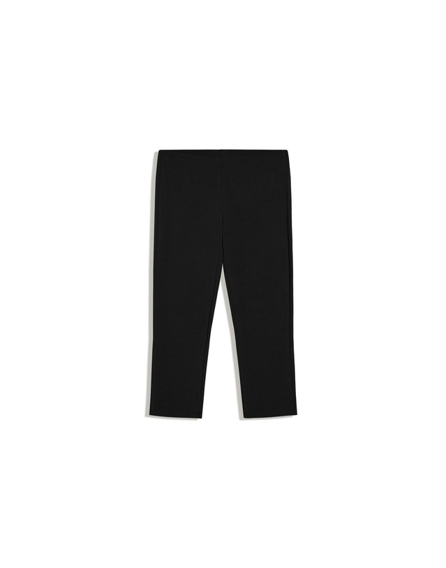 버쉬카 버쉬카 크롭 카프리 레깅스 팬츠 2956/284 BLACK 블랙 착용컷