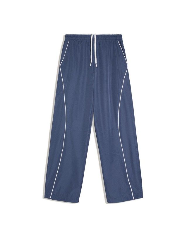버쉬카 버쉬카 테크니컬 배기 팬츠 2341/053 BLUE 블루 착용컷