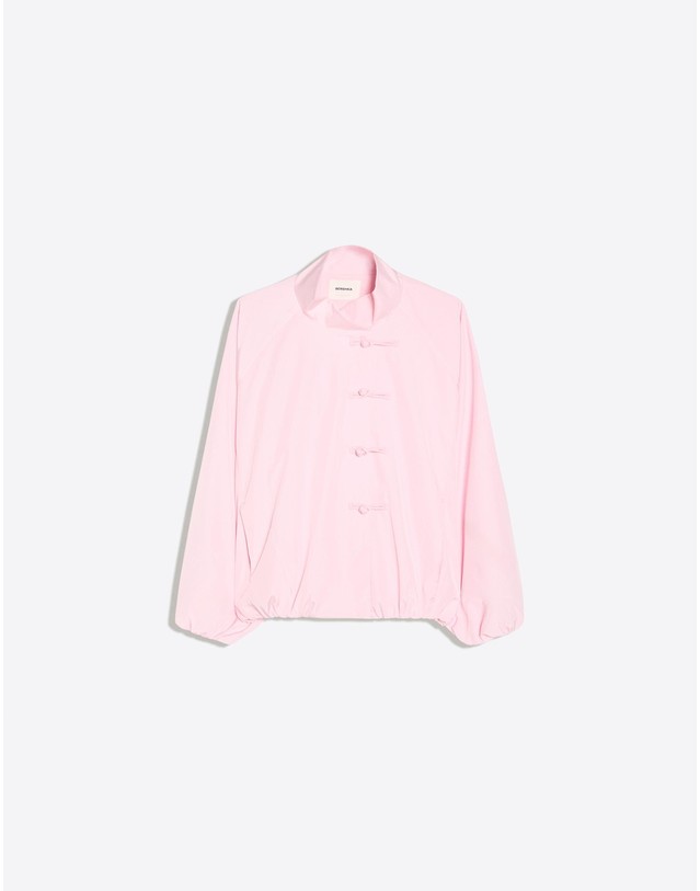 버쉬카 버쉬카 클래스프 버튼 나일론 자켓 3095/759 PINK 핑크 착용컷