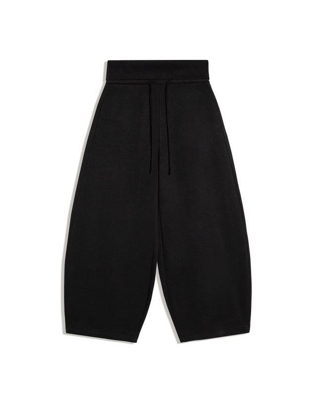 버쉬카 버쉬카 배럴핏 플러시 와이드 팬츠 2830/700 BLACK 블랙 착용컷