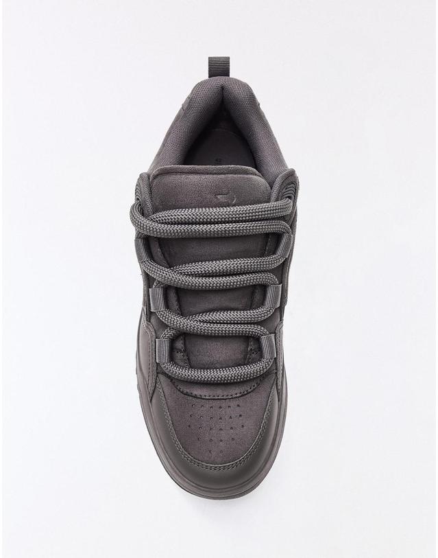 버쉬카 버쉬카 청키 스케이트 스니커즈 2404/864 GREY 그레이 착용컷