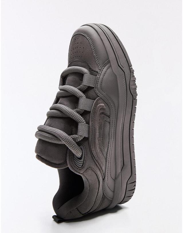 버쉬카 버쉬카 청키 스케이트 스니커즈 2404/864 GREY 그레이 착용컷