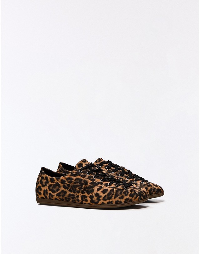 버쉬카 버쉬카 레오파드 프린트 스니커즈 1420/864 ANIMAL PRINT 멀티컬러 착용컷