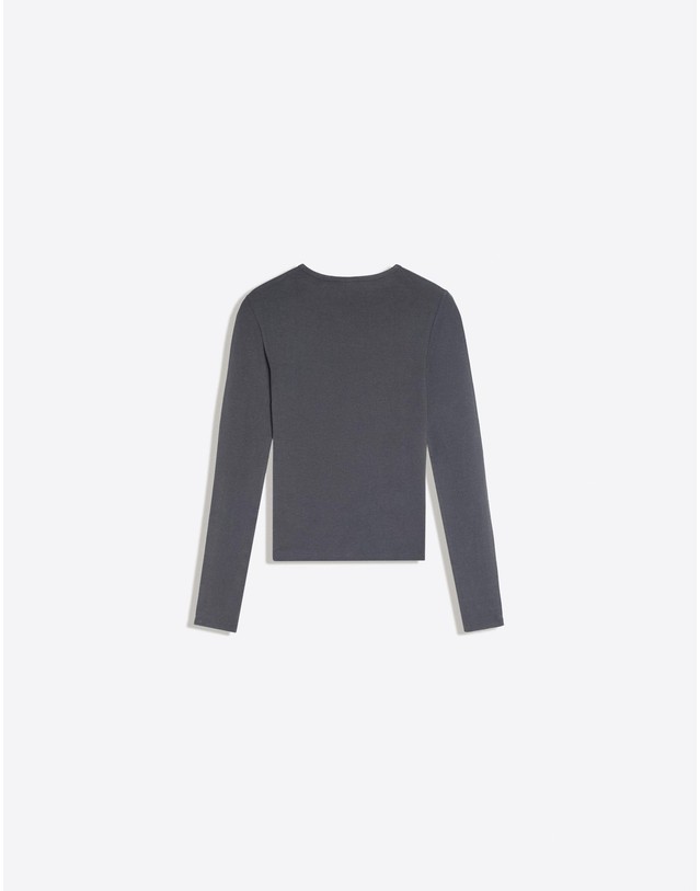 버쉬카 버쉬카 헨리넥 슬림핏 긴팔 티셔츠 3094/093 DARK GREY 그레이 착용컷