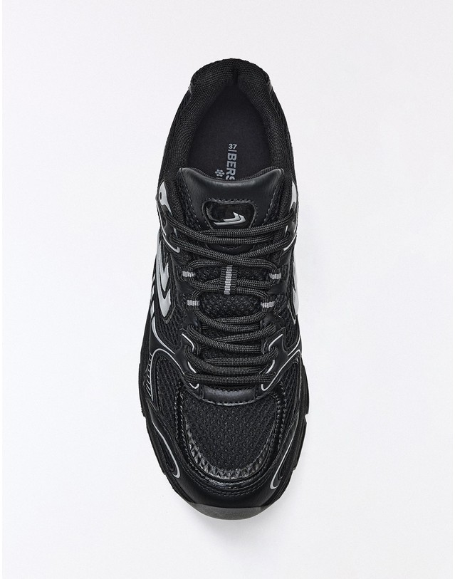 버쉬카 버쉬카 청키 멀티피스 스니커즈 1512/864 BLACK 블랙 착용컷