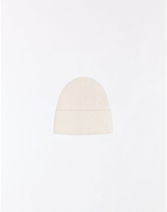 버쉬카 버쉬카 골지 니트 비니 3122/702 CREAM 아이보리 착용컷