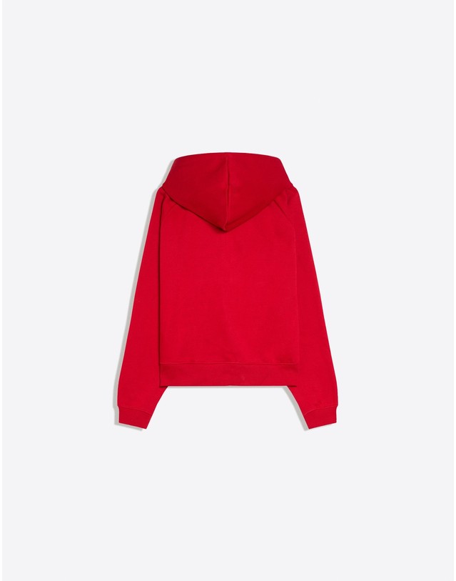 버쉬카 버쉬카 오버사이즈 래글런 집업 후디 2641/700 RED 레드 착용컷