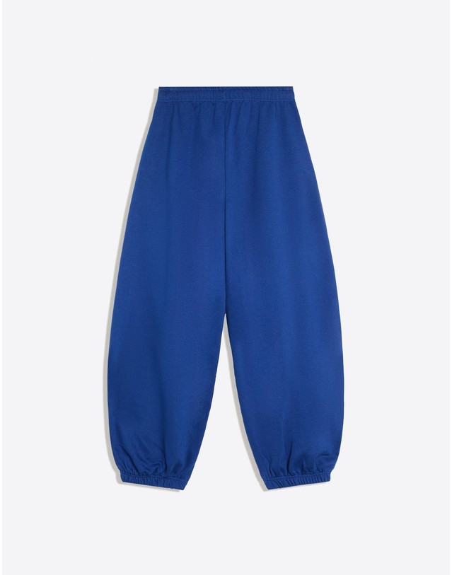 버쉬카 버쉬카 프린트 코튼 플리스 조거 팬츠 4391/190 BLUE 블루 착용컷