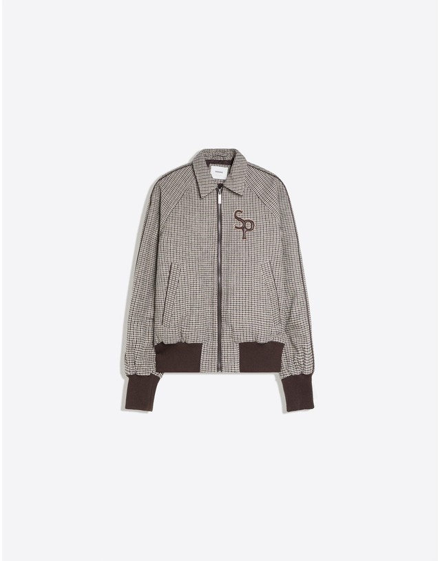버쉬카 버쉬카 하운드투스 펠트 봄버 자켓 3131/073 GREY 그레이 착용컷