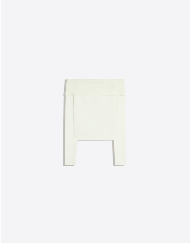 버쉬카 버쉬카 오프숄더 니트 스웨터 4413/218 CREAM 아이보리 착용컷