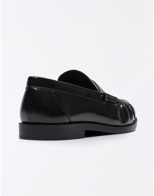 버쉬카 버쉬카 셔링 페니 로퍼 2628/864 BLACK 블랙 착용컷