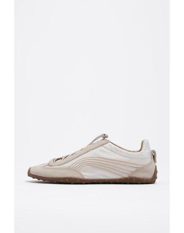 빔바이롤라 프리미엄 스웨이드 발레리나 스니커즈 261BZ1328.10060 OFF WHITE