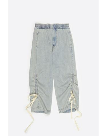 빔바이롤라 조거핏 밴딩 연청 데님 팬츠 261BR6102.10404 LIGHT DENIM BLUE
