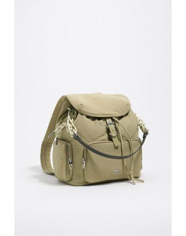 빔바이롤라 라이트 카키 나일론 포켓 백팩 261BBIQ5G.11531 LIGHT KHAKI