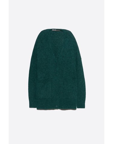 빔바이롤라 알파카 혼방 브이넥 루즈핏 롱 가디건 262BR7305.10525 DARK TEAL