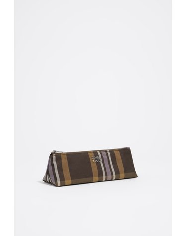 빔바이롤라 타탄 체크 자카드 멀티 파우치 262BBK449.21253 TARTAN HUNTER GREEN