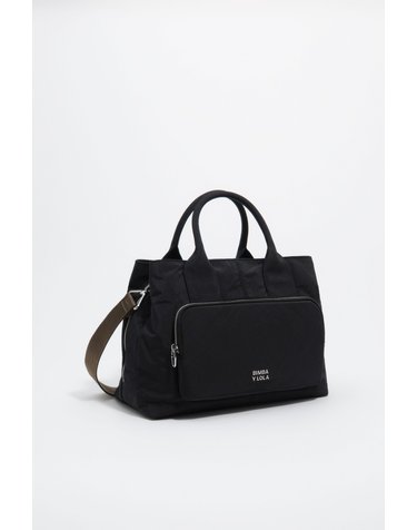 빔바이롤라 나일론 포켓 라지 토트백 262BBIJ5X.10000 BLACK