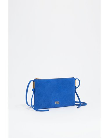 빔바이롤라 스웨이드 스몰 클러치백 262BBCJ6W.10431 ELECTRIC BLUE