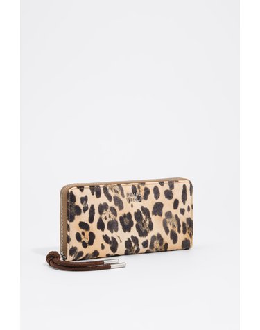빔바이롤라 레오파드 나일론 장지갑 262BBK303.10181 LEOPARD NATURAL
