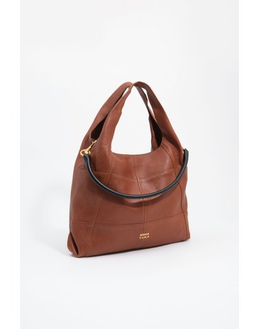 빔바이롤라 미디엄 레더 숄더 페이퍼백 262BBAJ7O.13600 BROWN