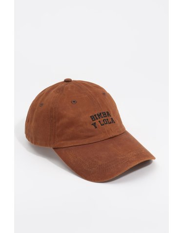 빔바이롤라 코팅 코튼 자수 로고 캡모자 262BAGO58.10625 TOBACCO