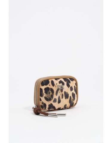 빔바이롤라 레오파드 미니 파우치 지갑 262BBK203.10181 LEOPARD NATURAL