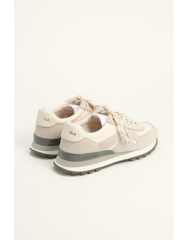 빔바이롤라 빔바이롤라 테크니컬 스캘럽 스니커즈 262BZ1319.12060 OFF WHITE 아이보리 착용컷