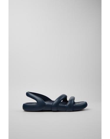 캠퍼 블루 와이드 플랫 샌들 남성 Kobarah K101079-002 BLUE