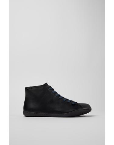 캠퍼 레이스업 블랙 남성 앵클부츠 Peu 36411-109 BLACK