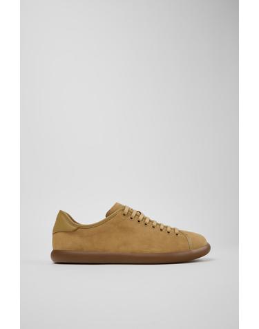 캠퍼 브라운 누벅 남성 스니커즈 Pelotas Soller K100974-021 BROWN