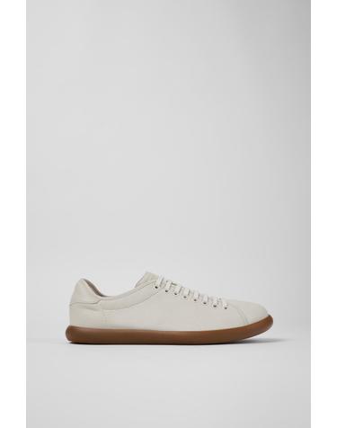 캠퍼 화이트 레더 스니커즈 Pelotas Soller K100974-001 WHITE