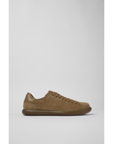 캠퍼 브라운 누벅 스니커즈 Pelotas Soller K100974-002 BROWN