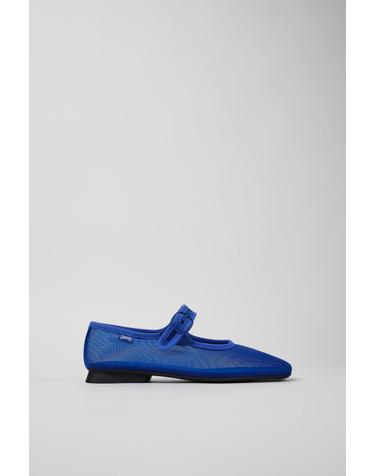 캠퍼 블루 리사이클 메리제인 슈즈 Casi Myra K201628-001 BLUE