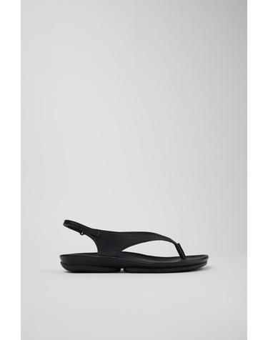 캠퍼 프리미엄 컴포트 스트랩 샌들 Right Isla K201871-002 BLACK