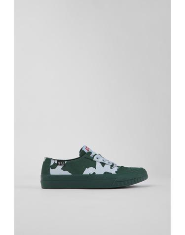 캠퍼 그린 블루 코튼 스니커즈 Camaleon K201160-030 MULTICOLOR