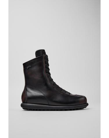 캠퍼 프리미엄 레이스업 가죽 미들부츠 Pelotas 33811-033 MULTICOLOR