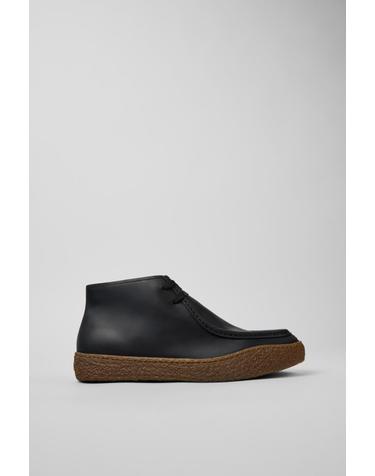 캠퍼 블랙 누벅 앵클부츠 Terreno K300530-005 BLACK