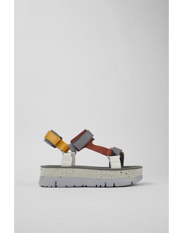 캠퍼 멀티컬러 스트랩 샌들 Oruga Up K201037-035 MULTICOLOR
