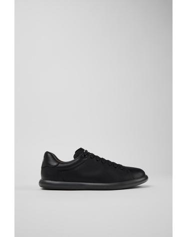 캠퍼 블랙 레더 스니커즈 Pelotas Soller K201819-004 BLACK