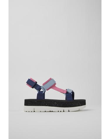 캠퍼 멀티컬러 스트랩 샌들 Oruga Up K201037-031 MULTICOLOR
