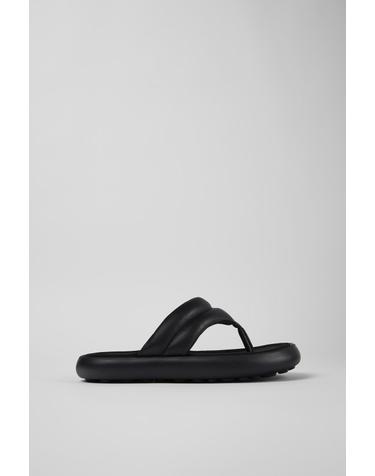 캠퍼 레더 스트랩 플립플랍 Pelotas Flota 블랙 K201607-001 BLACK