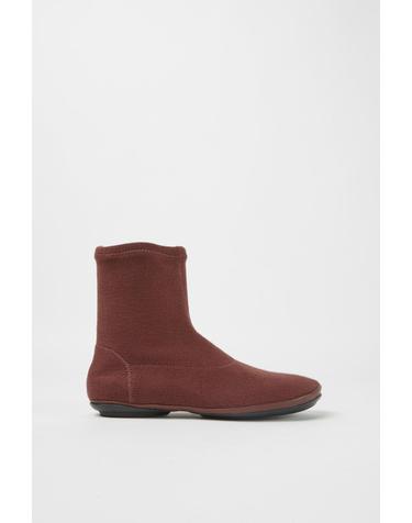 캠퍼 버건디 테크니컬 텐셀 앵클부츠 여성 K400573-003 BURGUNDY