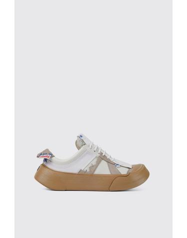 캠퍼 남성 청키 레더 스니커즈 K100661-002 MULTICOLOR