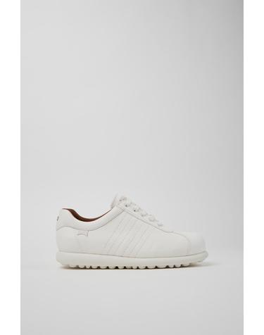 캠퍼 화이트 레더 베이직 스니커즈 Pelotas 27205-315 WHITE