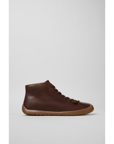 캠퍼 Peu Path+ 레더 앵클부츠 K300558-005 BROWN