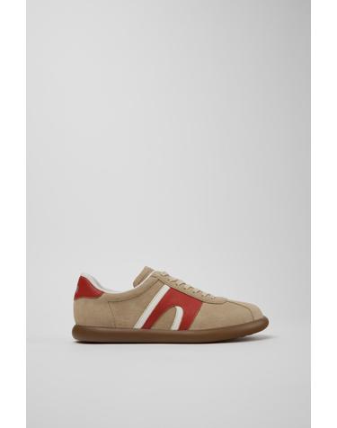 캠퍼 Pelotas Soller 스웨이드 스니커즈 K201608-036 BEIGE